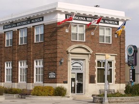Transcona Historical Museum, which used to be a bank, at the corner of Regent and Bond. Brian Donogh/Winnipeg Sun