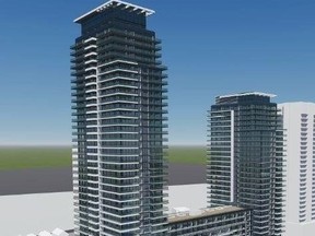 Rygar Properties plans to build this $300-million project on Talbot Street, at the site of the former Camden Terrace homes. Matt Rodgers, the son of Rygar owner John Rodgers, was shot last week in what police call a 'targeted' Oakville shooting.
