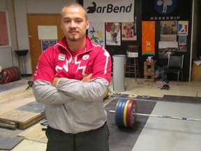 Sarnia weightlifter Boady Santavy (file photo)