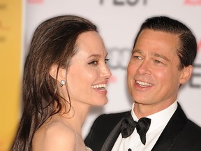 Angelina Jolie and Brad Pitt. (File Photo)
