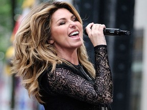 Shania Twain performs on NBC's "Today" show at Rockefeller Plaza on Friday, June 16, 2017, in New York. (Photo by Charles Sykes/Invision/AP)