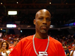 Rapper DMX poses for a photo during week five of the BIG3 three on three basketball league at UIC Pavilion on July 23, 2017 in Chicago, Illinois. (Michael Hickey/BIG3/Getty Images)