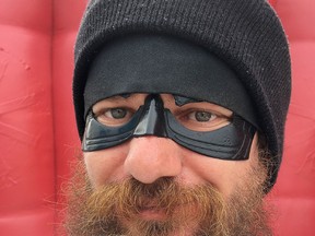 Elliot Ferguson/The Whig-Standard
Real-life “superhero” Polar Man moved to Kingston from Iqaluit, Nunavut, three years ago.