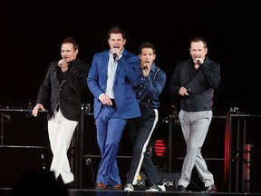 98 Degrees at the Air Canada Centre in downtown Toronto on June 8, 2013. (Stan Behal /Toronto Sun/QMI Agency)