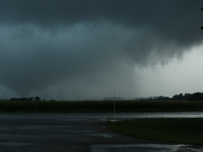 A tornado was reported just west of Hawkesville, Ont. (Mark Benest‏ @markb0113/TWITTER)