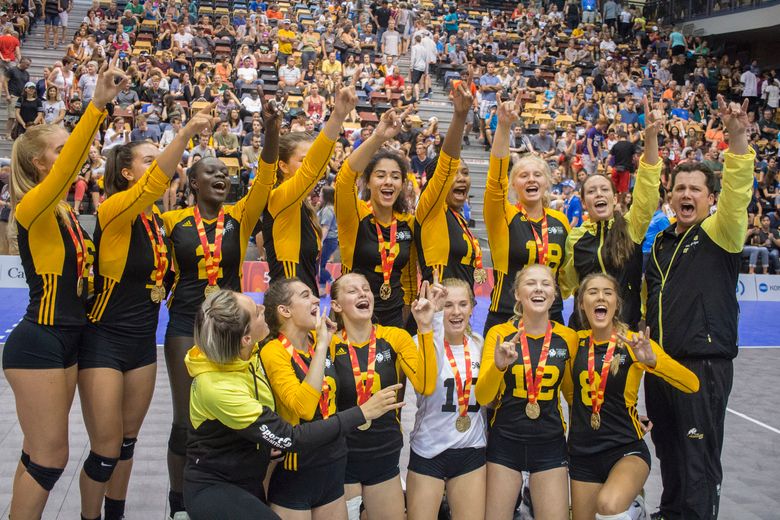 Manitoba golden in women's volleyball Winnipeg Sun