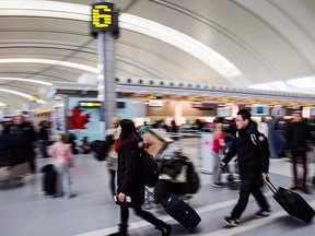Pearson International Airport is seen in a file photo. THE CANADIAN PRESS/Mark Blinch