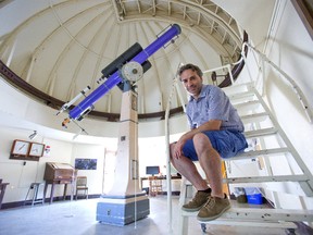 Prof. Jan Cami, director of Western University?s Hume Cronyn Memorial Observatory, says Monday?s solar eclipse promises to be ?an amazing event.? Don?t look directly at the sun without special protective glasses, however. (DEREK RUTTAN, The London Free Press)