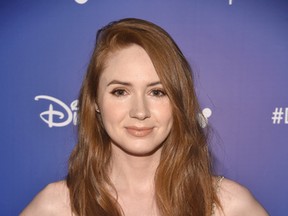 Karen Gillan of AVENGERS: INFINITY WAR took part today in the Walt Disney Studios live action presentation at Disney's D23 EXPO 2017 in Anaheim, Calif. AVENGERS: INFINITY WAR will be released in U.S. theaters on May 4, 2018. (Photo by Alberto E. Rodriguez/Getty Images for Disney)