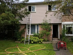 Ottawa firefighters quickly extinguished a Working Fire at 919 Greenbrier Rd. Fire confined to second floor bedroom. SCOTT STILBORN‏ @OFSFIREPHOTO