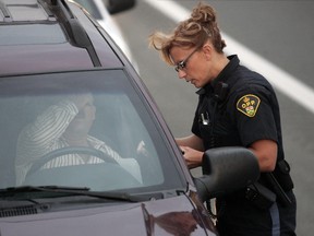 This driver was stopped after being clocked at 148 km/h in a 80 km/h zone. (File photo)