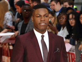 John Boyega at the European film premiere of Detroit.( WENN.com)