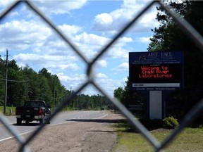 Canadian Nuclear Laboratories in Chalk River is seeking permission to bury low-level radioactive waste in a mound similar to a city garbage dump. SEAN KILPATRICK / THE CANADIAN PRESS
