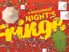 Edmonton International Fringe Theatre Festival 2017; A Midsummer Night's Fringe; Fringe logo 2017.
