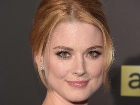 Actress Alexandra Breckenridge attends the season six premiere of 'The Walking Dead' at Madison Square Garden on October 9, 2015 in New York City. (Photo by Theo Wargo/Getty Images)