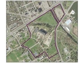 The federal government is allowing the Ottawa Hospital to build a new Civic campus at the easternmost end of the Central Experimental Farm. The City of Ottawa needs to change the land-use rules to allow the development.