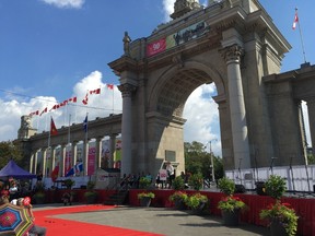 The CNE opens with heightened security. (MICHAEL PEAKE/Toronto Sun)