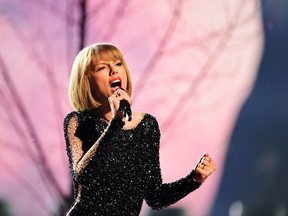 Taylor Swift performs on stage during the 58th Annual Grammy Awards in Los Angeles, California on February 15, 2016.( ROBYN BECK/AFP/Getty Images)