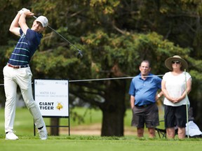 Kingston golfer Noah Steele made the cut Friday at the PGA Tour Canada-Mackenzie Tour National Capital Open at Hylands Golf Club in Ottawa. (Canadian Forces Morale and Welfare Services)