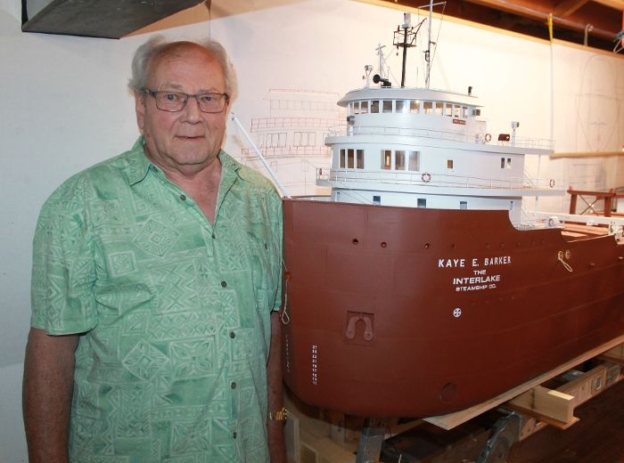 Sarnia man inspired when he saw the real thing on St. Clair River