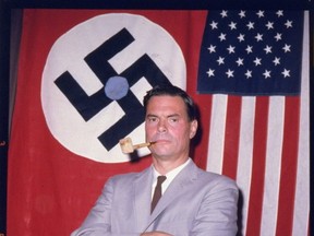 George Lincoln Rockwell, the notorious leader of the American Nazi Party, is seen in an undated file photo. (THE CANADIAN PRESS/AP)