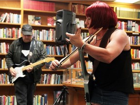 Gene Kosowan, left, and Shae Guerin are Unpopular Mechanics, playing at Wee Book Inn.