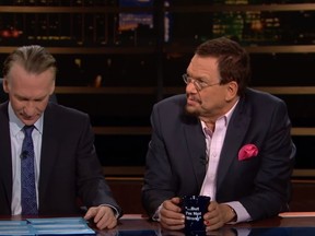 In this screenshot, Penn Jillette appears on HBO's Real Time with Bill Maher on August 18, 2017. (YouTube/Real Time with Bill Maher)