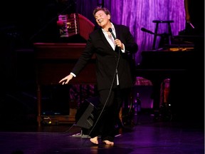 k.d. lang at the Northern Alberta Jubilee Auditorium Saturday. (Codie McLachlan/Edmonton Sun)