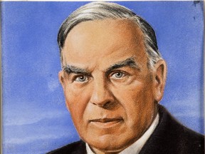 Portrait of former prime minister  William Lyon Mackenzie King (TORONTO SUN FILES)