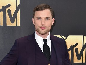 In this April 9, 2016 file photo, Ed Skrein arrives at the MTV Movie Awards in Burbank, Calif. Skrein was cast as Ben Daimio in the “Hellboy” reboot “Rise of the Blood Queen." Many are objecting to the role not going to an Asian-American actor. The character is Japanese-American in Mike Mignola’s “Hellboy” comics. (Photo by Jordan Strauss/Invision/AP, File)