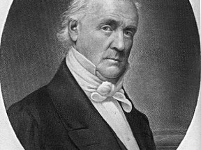 James Buchanan, the 15th president of the United States.
