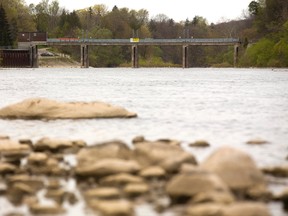 Springbank dam (Free Press file photo)
