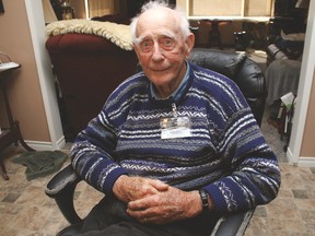 John MacDougall, 92, who lives near Champion, was a mechanical engineer during the Second World War. He recently took a flight in an Avro Lancaster. Jasmine O’Halloran Vulcan Advocate
