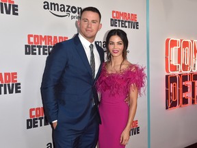Channing Tatum and Jenna Dewan Tatum attend the premiere of Amazon's 'Comrade Detective' at ArcLight Hollywood on August 3, 2017 in Hollywood, California. (Photo by Alberto E. Rodriguez/Getty Images)