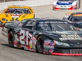 Matt Pritiko drives in the APC United Late Model series. (Thompson Photography)