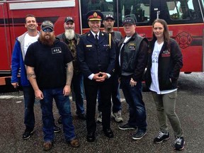 Greater Sudbury Police Chief Paul Pedersen has apologized for a photo that circulated on social media of him posing with members of the local chapter of the Soldiers of Odin.
