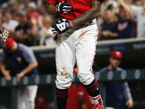 Speedy Twins outfielder Byron Buxton will be wearing “Buck” on his back during Players Weekend. (JIM MONE/AP files)