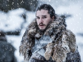 Kit Harington plays Jon Snow in HBO's "Game of Thrones." (Helen Sloan/HBO)
