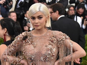 Kylie Jenner attends the 'Rei Kawakubo/Comme des Garcons: Art Of The In-Between' Costume Institute Gala at Metropolitan Museum of Art on May 1, 2017 in New York City. (Mike Coppola/Getty Images for People.com)