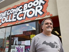 Tim Morris is closing the city?s oldest comic book shop, The Comic Book Collector at the end of the month. Morris is the store?s third owner. Eddy Smet founded the Old East Village fixture in 1979. Steve Jewett bought the store in 1986 and sold it to Morris in 2001. (DEREK RUTTAN, The London Free Press)