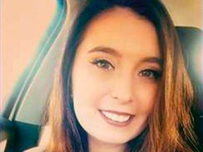 This undated photo released by the Fargo Police Department shows Savanna Greywind who is missing and was last seen at her Fargo, N.D., apartment Saturday, Aug. 19, 2017. Police Chief David Todd released a statement Friday, Aug. 25, 2017, saying a man and a woman have been arrested in connection with the disappearance of Greywind, who was pregnant. Formal charges are pending. Authorities found a newborn in an apartment in the building Thursday but haven't said whether Greywind is the baby's mother. (Fargo Police Department via AP)