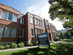 Oliver School, 10227 118 St., in Edmonton Friday Aug. 25, 2017. Photo by David Bloom