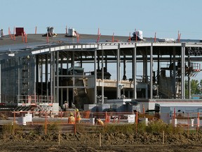 Edmonton Police Service Northwest Campus construction at 18954-127 Street in Edmonton on August 25, 2017. (PHOTO BY LARRY WONG/POSTMEDIA)