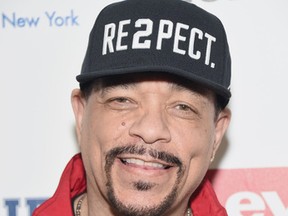 Ice-T poses backstage at the Rookie USA fashion show during New York Fashion Week: The Shows at Gallery 3, Skylight Clarkson Sq on February 15, 2017 in New York City. (Michael Loccisano/Getty Images for New York Fashion Week: The Shows)