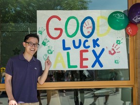 Alex Wong is driving across Canada to raise money for Ronald McDonald House. (SUBMITTED/PHOTO)