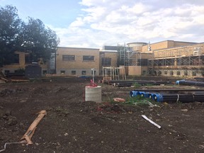 The Alberta School for the Deaf in Edmonton is undergoing a major renovation. The site is shown here on Aug. 24, 2017.