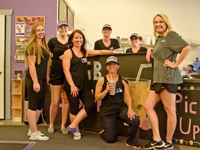 SGB Fitness & Supplements held a grand opening celebration on Aug. 23. The gym showcases program classes, supplements and a smoothie bar. Stephanie Hagenaars photo / Pincher Creek Echo