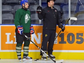 Defenceman Victor Mete, who is at London Knights training camp this week before heading to Montreal Canadiens camp next week, is the most likely candidate to succeed JJ Piccinich as captain. ?It?s going to be another good season,? he said. MORRIS LAMONT/THE LONDON FREE PRESS
