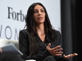 Kim Kardashian attends the 2017 Forbes Women's Summit at Spring Studios on June 13, 2017 in New York City. / AFP PHOTO / ANGELA WEISS (Photo credit should read ANGELA WEISS/AFP/Getty Images)