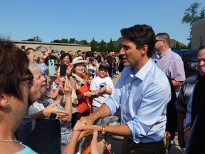 PM Justin Trudeau visited Goderich last Friday, as one of his stops to Southwestern Ontario towns.
